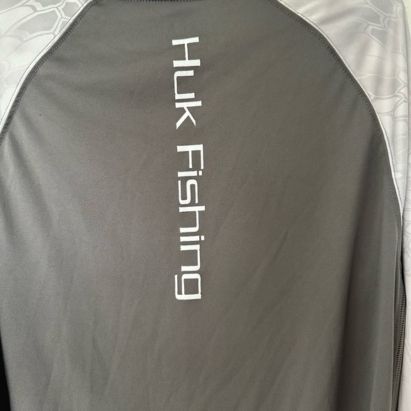 HUK Kryptek mens fishing shirt yeti size medium - Picture 3 of 8